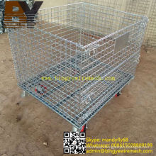 Wire Mesh Container Warehouse Storage